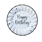 8 piatti Ã˜20cm Happy Birthday Big Party