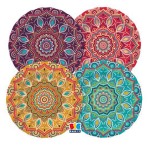 8 piatti D25cm Mandala Big Party