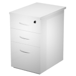 ARTEXPORT Cassettiera alta 3cass. 44x60xH73cm Bianco - AgorA' Compact