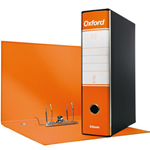 Registratore OXFORD G83 arancio dorso 8cm f.to commerciale ESSELTE