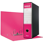 Registratore OXFORD G83 fucsia dorso 8cm f.to commerciale ESSELTE