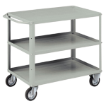 Tecnotelai Carrello 3 vasche da 93x600cm grigio