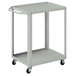 Tecnotelai Carrello 2 vasche da 60x45cm grigio