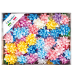 100 stelle nastro liscio 6800 10mmxD5cm colori assortiti primavera Brizzolari