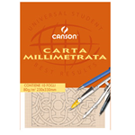 BLOCCO CARTA OPACA MILLIMETRATA 230x330mm 10FG 80GR CANSON