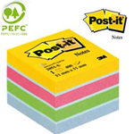 BLOCCO MINICUBO 400foglietti Post-itÂ® 51x51mm 2051-U ULTRA