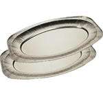PACK 10 VASSOI ALLUMINIO 35x24,3x2,1CM V1 EUROPACK