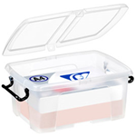 CEP CONTENITORE MULTIUSO C/COPERCHIO L50x P39,5x H19cm - 24LT STRATA