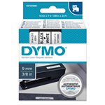 NASTRO DYMO TIPO D1 (9MMX7M) NERO/BIANCO 409130