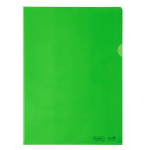 25 cartelline a L 22X30 PE Bio-Based verde liscio superior Favorit