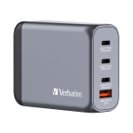 VERBATIM Adattatore da viaggio GNC-100-2x USB-C PD 1x USB-C PD 65W, 1x USB-A QC 3.0-100W