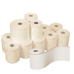 SABACART Blister 10 rotoli carta chimica 2 copie 57mm x 20mt x POS