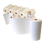 SABACART Blister 10 rotoli carta termica 55gr BPA free 57mm x 40mt (per calc./stamp.