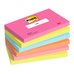 Cf. 6pz blocco 100fg. Post-itÂ® Notes 76x127mm 655-POP Popmistic