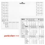 RICAMBIO 25FG CON CALENDARIO BIANNUALE 57x41cm DURABLE