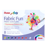 Set 12 colori base per tessuto Fabric Fun Pentel