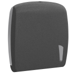 Dispenser carta asciugamani Skin nero piegati a C e Z 450 fogli Mar Plast