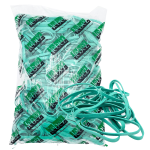 Elastico fettuccia in gomma verde D100 T8 in sacchetto da 1KG Lebez