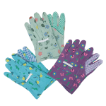 Verdemax Guanti da giardino bambino c/palmo puntinato in pvc taglia S fantasie assortite