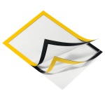 Cornice espositiva adesiva DuraframeÂ® A4 21x29,7cm giallo DURABLE