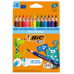 BIC KIDS Astuccio 12 matite Evolution Triangle colori assortite BIC
