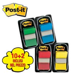 PROMO PACK 10+2 POST-IT INDEX 680 COLORI ASS.