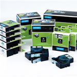 NASTRO DYMO TIPO D1 (19MMX7MT NERO/BLU 458060