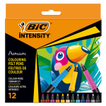 Astuccio 24 pennarelli Intensity Premium colori assortiti BIC