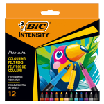 Astuccio 24 pennarelli Intensity Premium colori assortiti BICÂ®
