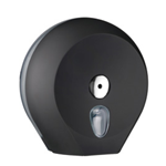 MAR PLAST Dispenser carta igienica Midi Jumbo Ã˜23cm nero Soft Touch