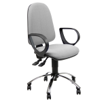 Unisit Sedia OPERATIVA Jupiter JPLY/BRJ/EI GRIGIO chiaro C/BRACC.