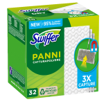 Swiffer Dry - SCATOLA 32 PANNI RICARICA USAGETTA