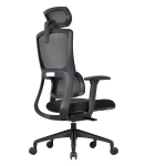 Unisit Poltrona semidirezionale Balance CH3255 nero in rete c/braccioli