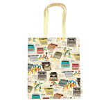 Shopper carta lavabile 100gr c/manici 35x40cm Olivetti Kartos