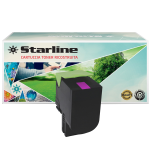 STARLINE CARTUCCIA MAGENTA RIC PER LEXMARK CX410