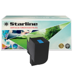 STARLINE Toner Ric. Ciano per Lexmark CS410 pag3000