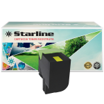 STARLINE Toner Ric. Giallo per Lexmark CS410 pag3000