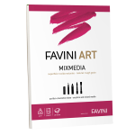 Blocco collato Mix Media Favini Art 20fg 250gr/m2 f.to A4