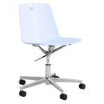 Unisit Seduta home/office Mindy MNGP celeste senza braccioli