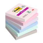 Valuepack 4+2 Post-itÂ® Super Sticky Soulful, 76x76 mm, 90 foglietti/blocchetto