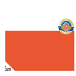 BUSTA 26fogli 50x70cm CARTA VELINA gr31 ARANCIO SADOCH