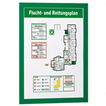 CORNICE MAGNETICA DURAFRAME A4 21X29,7cm VERDE DURABLE