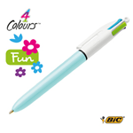 Scatola 12 penna sfera scatto 4 COLOURSâ„¢ FUN 1,0mm BIC
