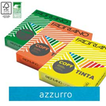 CARTA COPY TINTA A4 160gr 250fg col.forti AZZURRO FABRIANO