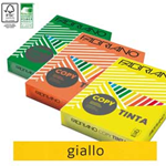 CARTA COPY TINTA A4 160gr 250fg col.forti GIALLO FABRIANO