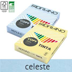 CARTA COPY TINTA A3 160gr 125fg col.tenui CELESTE FABRIANO