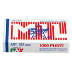 SCATOLA 1000 PUNTI ZENITH 515 (24/6 IN ACCIAIO NATURALE