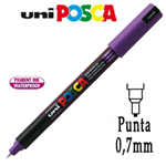 Marcatore UNI POSCA Pen PC1M p.extra fine 0,7mm viola UNI MITSUBISHI