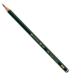 FABER-CASTELL MATITA GRAFITE CASTELL 9000 2H esagonale FABER CASTELL