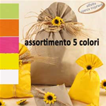 PNP 100 BUSTE REGALO IN PPL PERLA MAT 16x25cm assortimento 5 colori